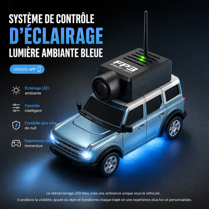 Mini Voiture FPV avec Caméra HD et LED